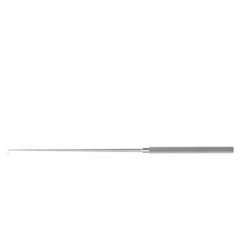 Micro Nerve & Vessel Hook Stainless Steel, 18.5 cm - 7 1/4" Tip Length 5.0 mm